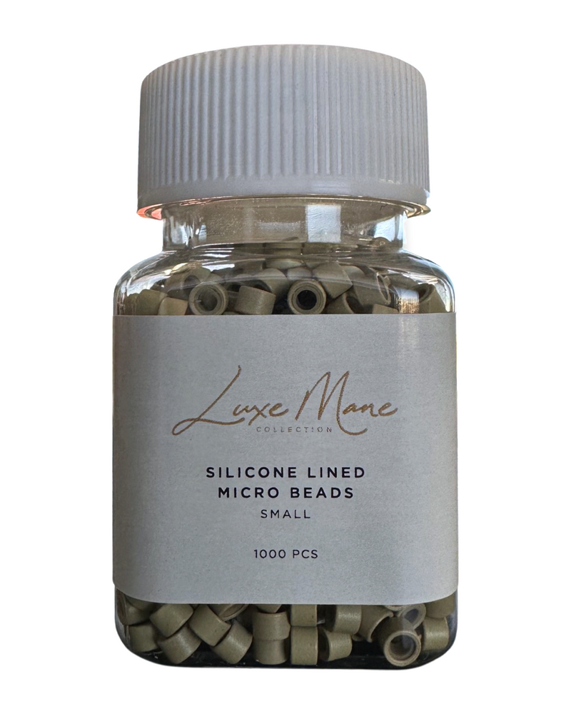 Small Silicone Lined Beads - Blonde