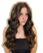 #5 Dark Brown Micro Seam Weft