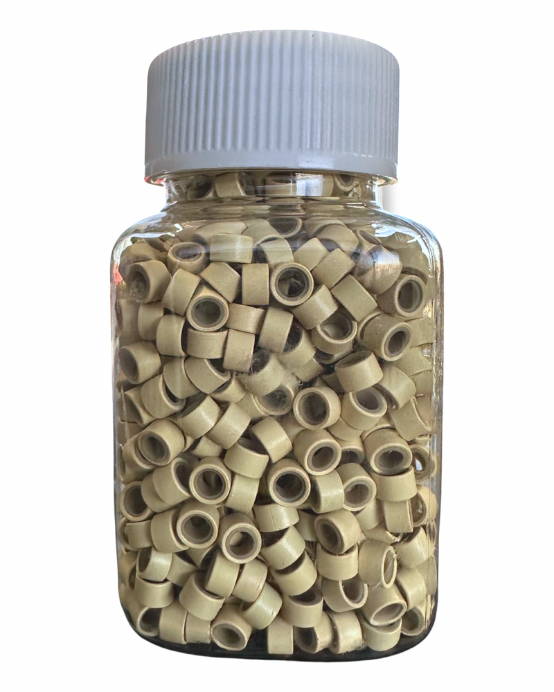 Large Silicone Beads -  Blonde 1000pc