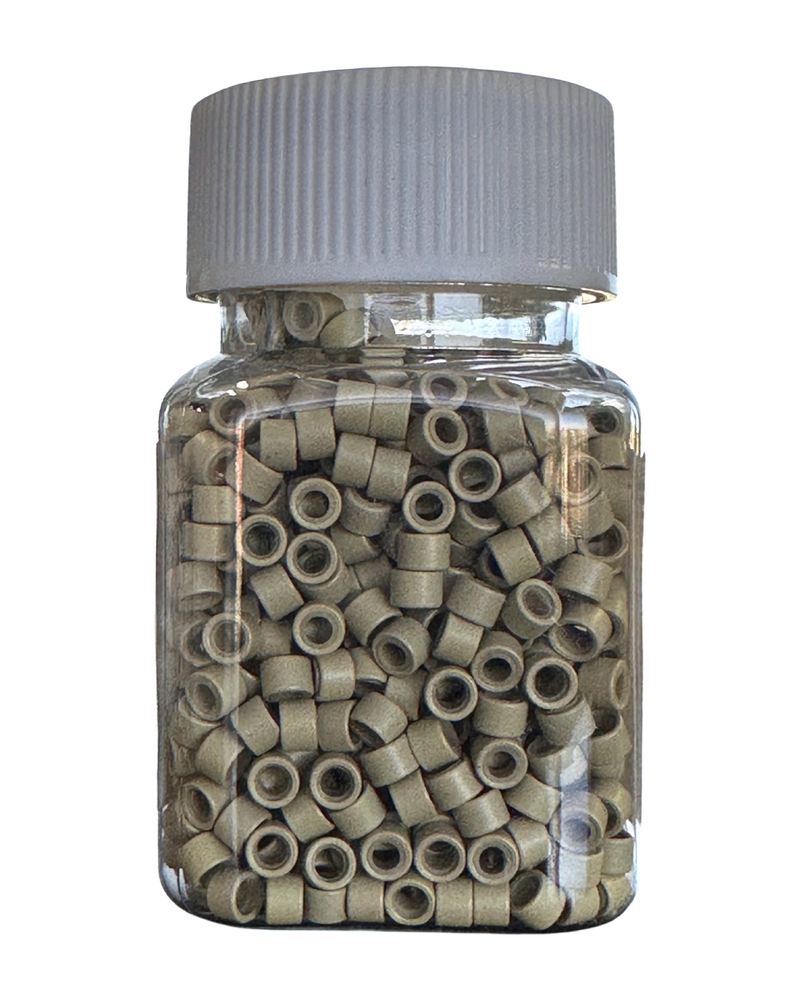 Small Silicone Lined Beads - Blonde