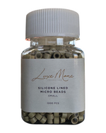 Small Silicone Lined Beads - Blonde