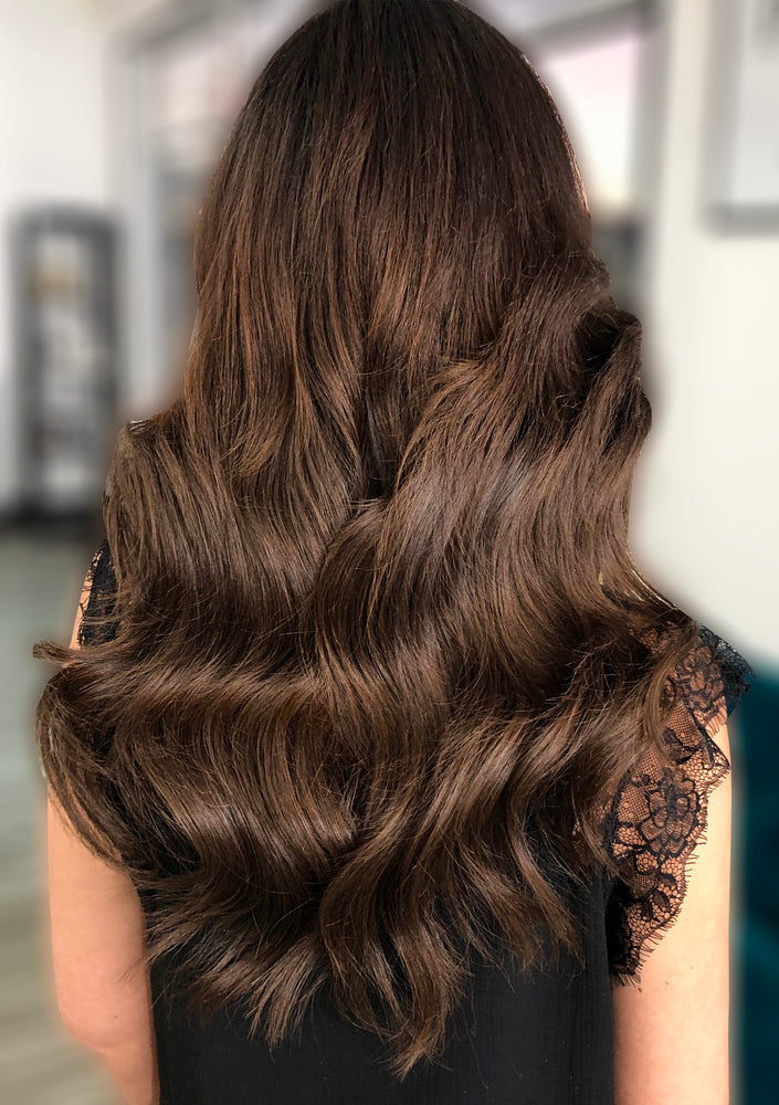 Classic Weft 120gm (18") #6W Warm Medium Brown