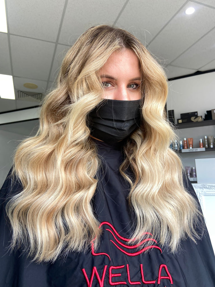 Classic Weft 120gm (18") #9N Natural Medium Blonde