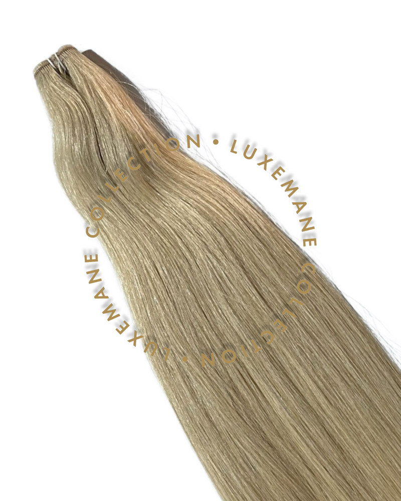 Hybrid Flex Weft 120gm (18") #9C Cool Medium Blonde