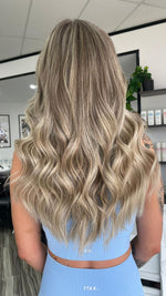 Classic Weft 120gm (18") #8N Natural Dark Blonde