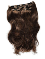Deluxe Clip In Set 160gm (22") #6W Warm Medium Brown